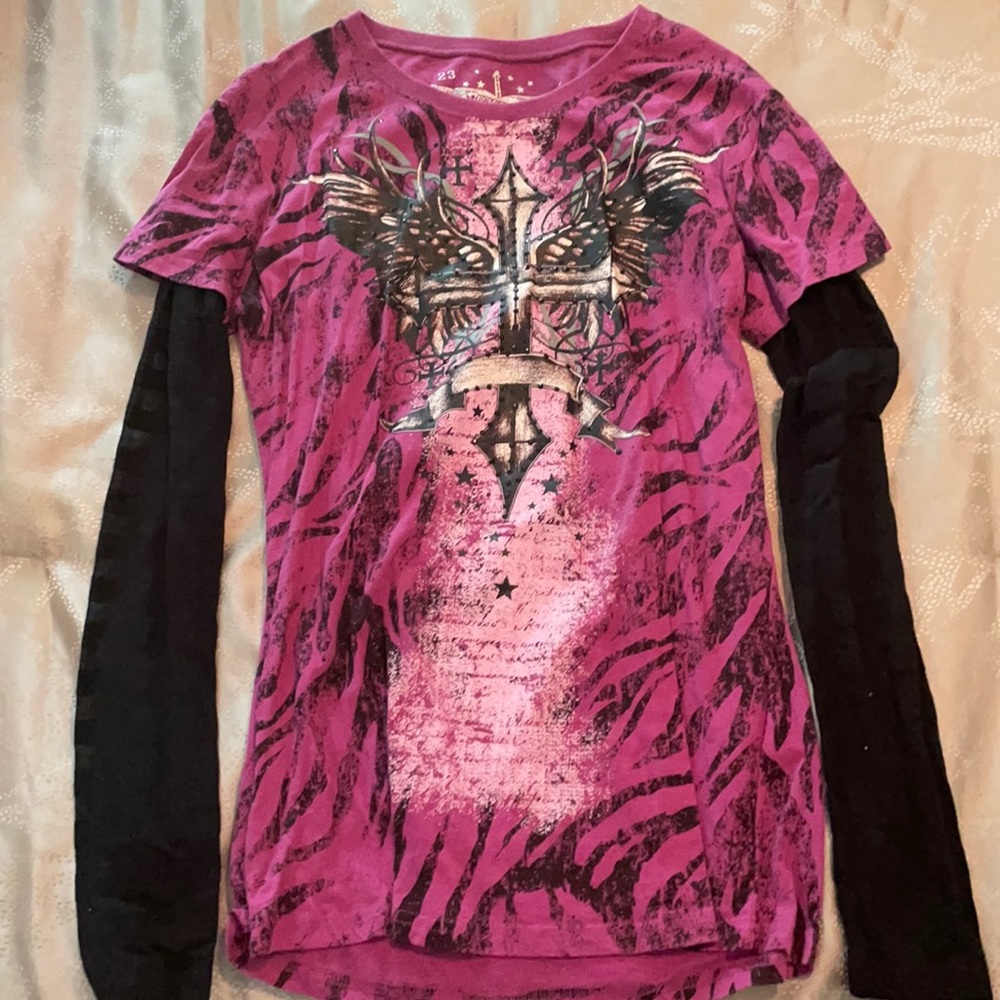 Rock&Roll Cowgirl long sleeved top